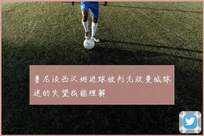 鲁尼谈西汉姆进球被判无效曼城球迷的失望我能理解